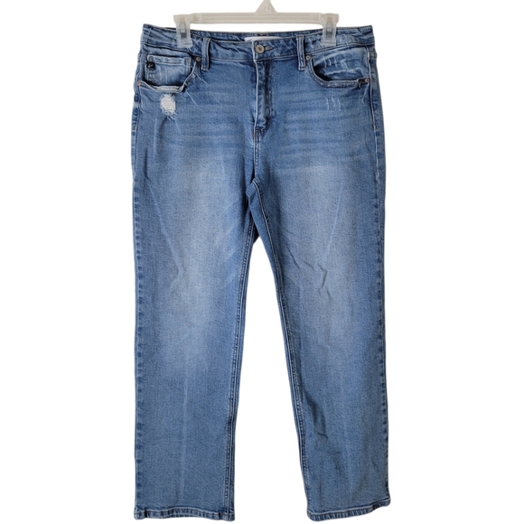 Kancan Estilo Mid Rise Straight Jeans - Picture 2 of 9